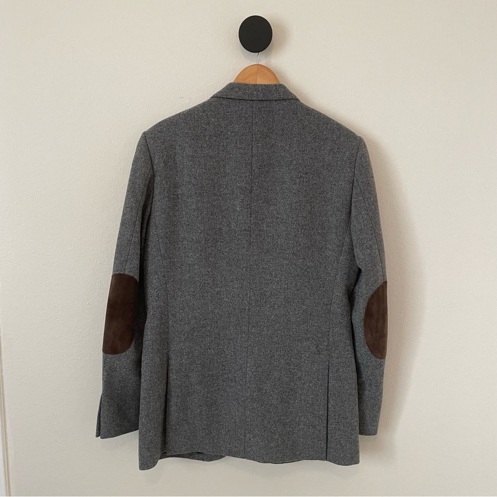 J. Crew Men’s Ludlow Grey Yorkshire Tweed Blazer 40 Long - Picture 4 of 7